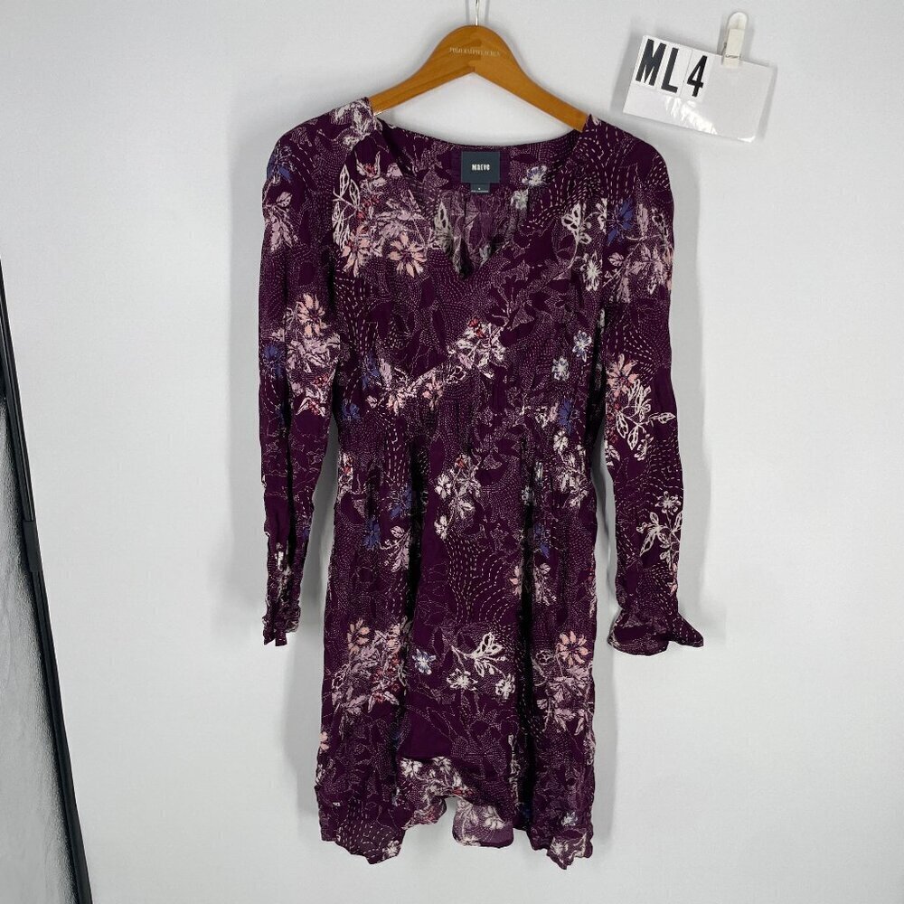 Anthropologie Maeve floral dress sz M